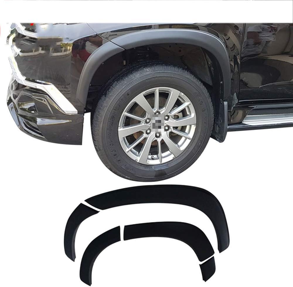 LUVCARPB Car Mud Flaps, Fit for Mitsubishi Montero Sport Pajero Sport Shogun 2016-2018, Black Front Rear 4 pcs Splash Guards Fenders