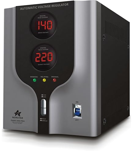 Amazon.com: Simran AR-3000 Voltage Regulator Stabilizer with Built 