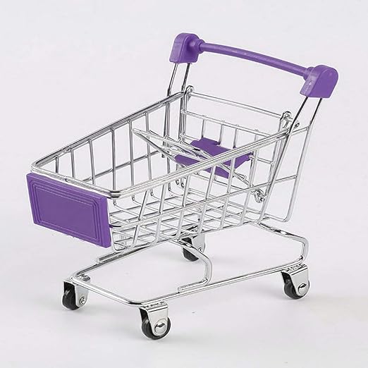 metal toy shopping trolley
