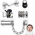 5 Pieces Busy Board DIY Accessories- Sensory Board Parts - Latch- Door Chain - Lock with Key -Gate Hook- Montessori l Toys - 