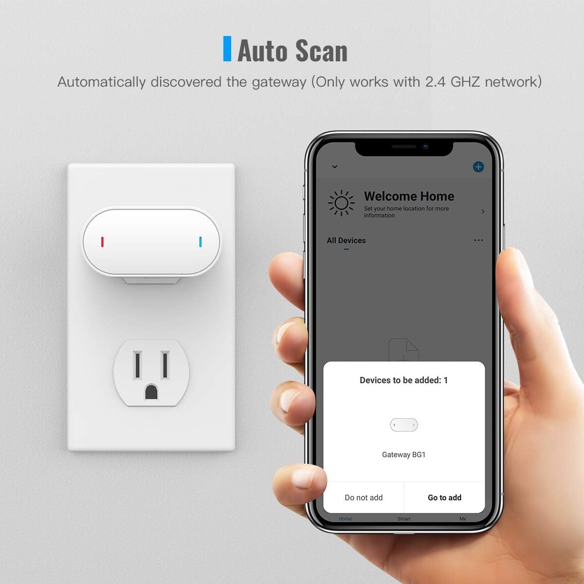 Popotan Mini Smart Control Home Automation Hub WiFi 2.4G ...