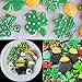 St.Patrick's Day Cookie Cutters Set Irish Party Supplies/Decorations - Shamrock Leprechaun Rainbow 8 PCS