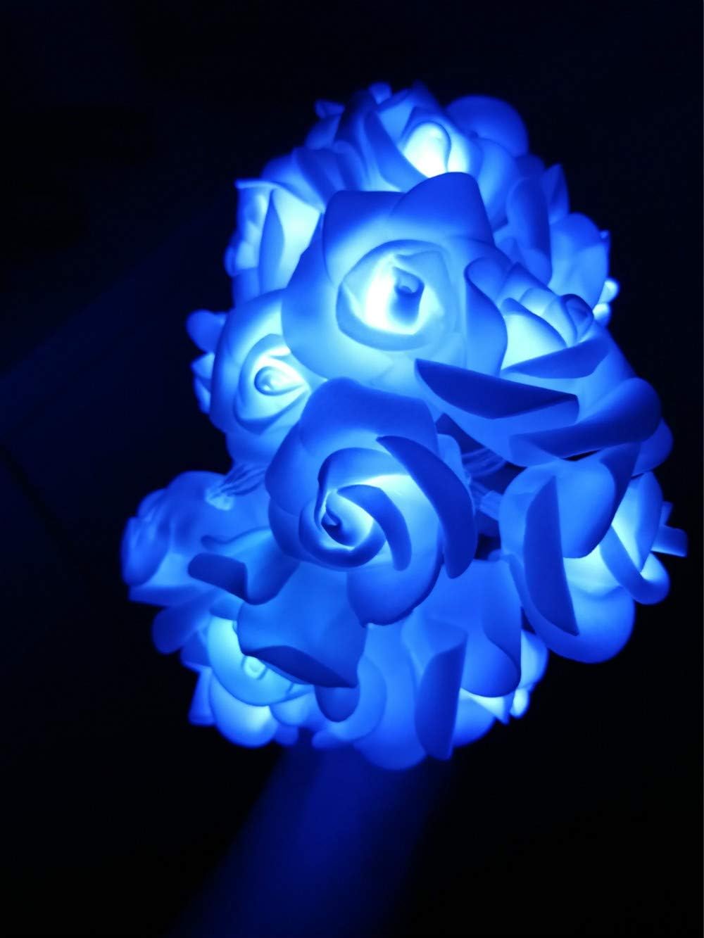 Fantasee LED Rose Flower String Lights Battery Operated - Image 5
