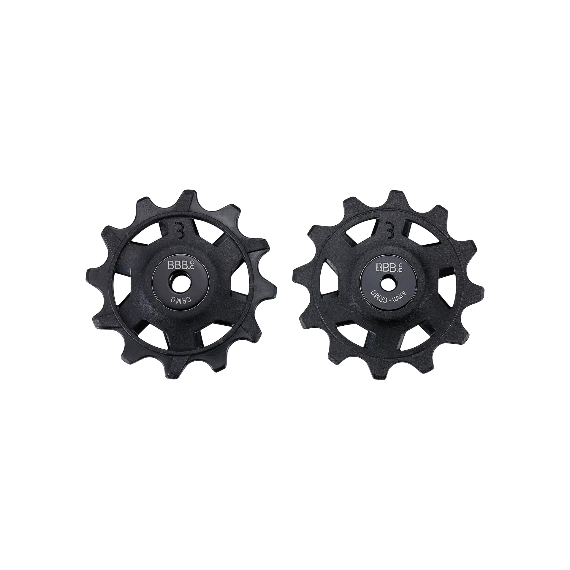 BBB Cycling RollerBoys 12T SR Pulley Wheels | SRAM Compatible | High Performance Composite Material | 12-speed Groupsets | Durable and Efficient Derailleur Jockey Wheels | BDP-10