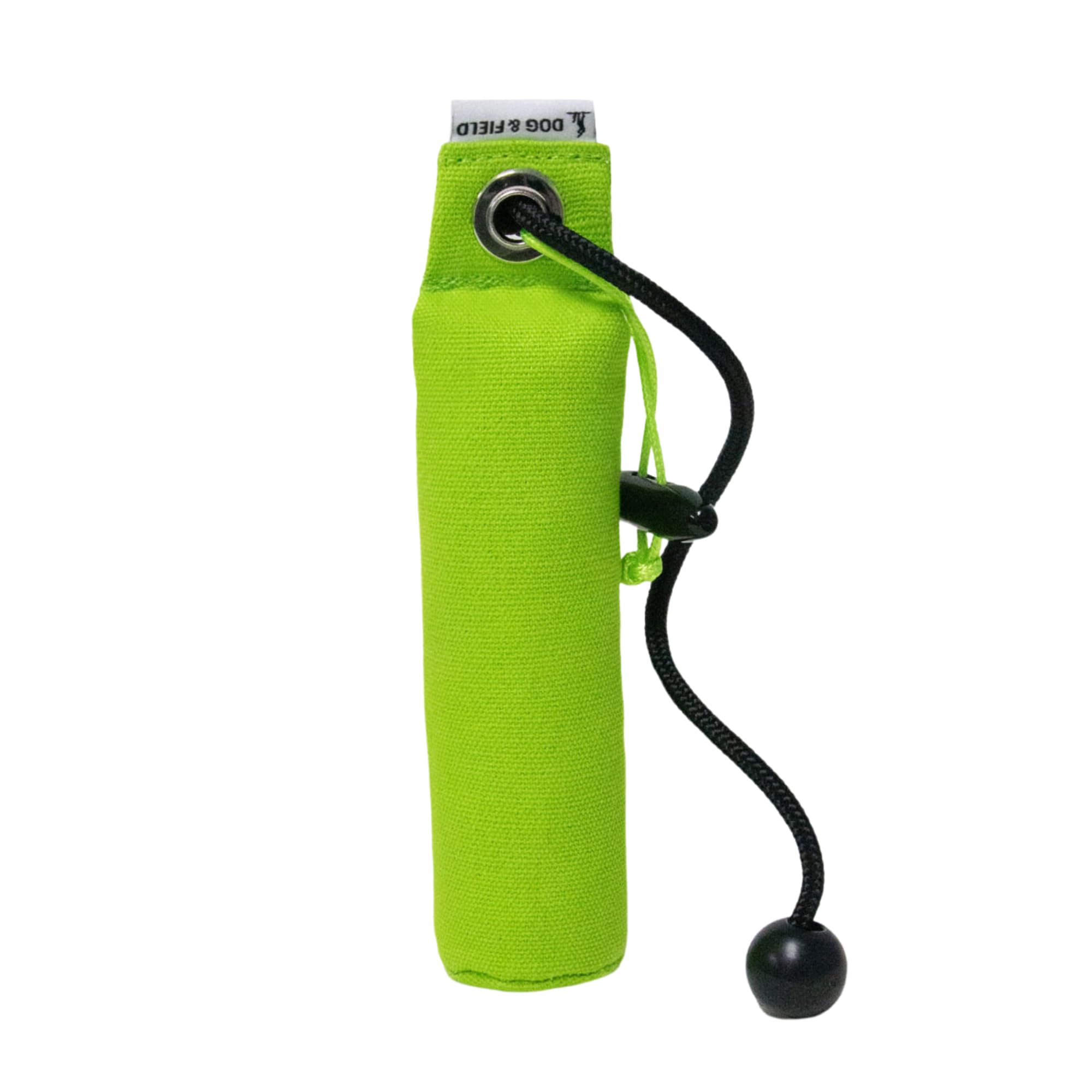 Dog & Field Puppy Training Dummies - Lime Green. 100g Canvas Training Dummy With Short & Long Throw Toggle For Obedience & Retrieval Practice. Lightweight Water Float Dummy, Gundog Training Equipment