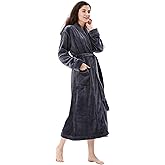 COOVA Premium Robe for Women – Plush Soft Robe, Fluffy, Warm, Long Fleece Bathrobe