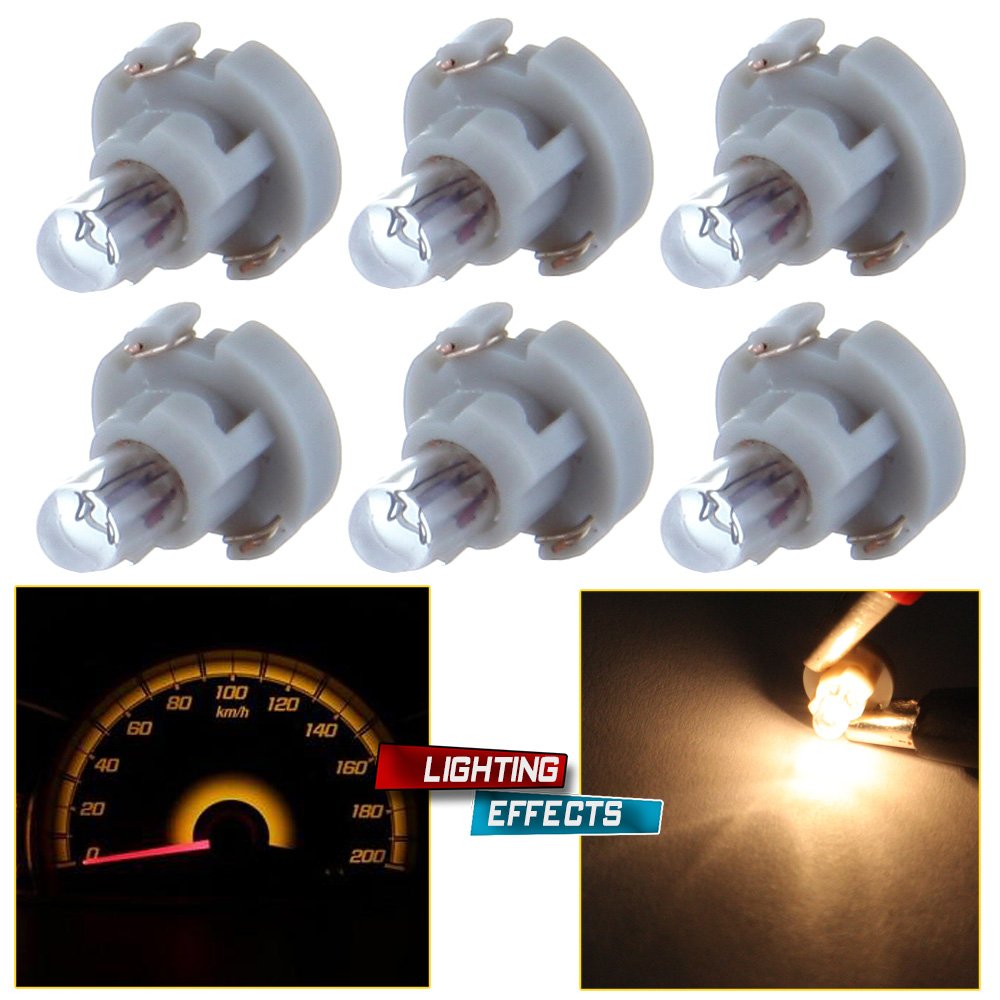 Cciyu 6 Pack Warm White T3 Neo Wedge Halogen Bulb Replacement Fit For A C Climate Control Light 12v Buy Online In Bahamas At Bahamas Desertcart Com Productid