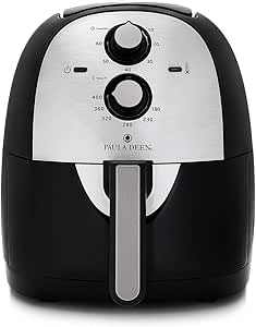 Amazon.com: Paula Deen 6.13 QT (1700 Watt) XL Air Fryer, Rapid Air