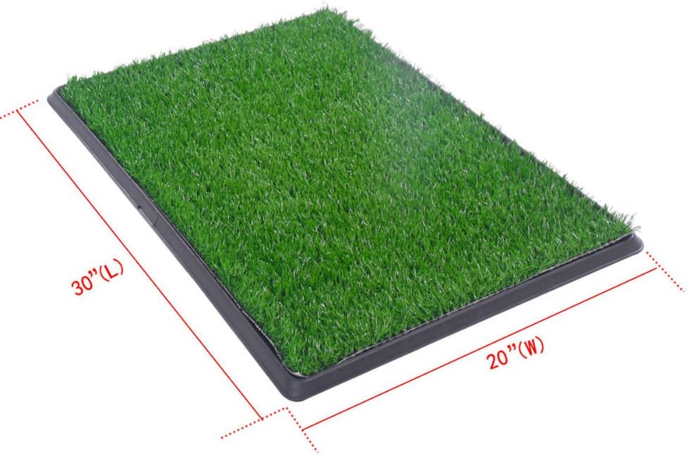 New Large Pet Potty Patch Pet Park Mat Dog Indoor Outdoor Home Training Pee Pads