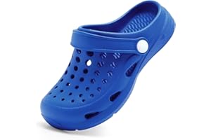 Nedaan Kids Girls Boys Clogs Garden Shoes Toddler Slip on Sandals Children Water Shower Beach Pool Slippers