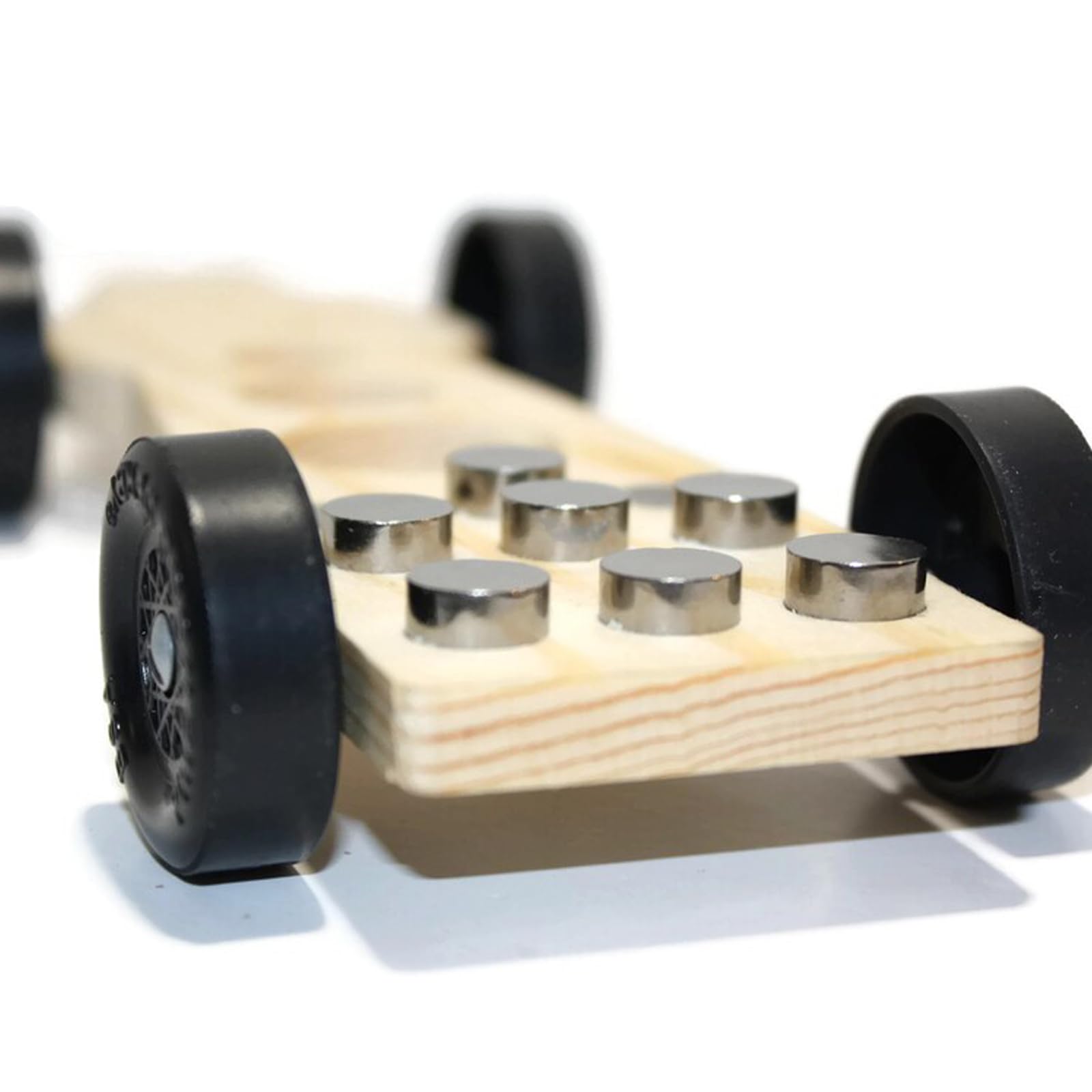 Tungsten Weights 3.75 Ounce 3/8 Inch Incremental Cylinders Car Weights Compatible with Pinewood Car Derby Weights, 16 Pieces, 4 Sizes