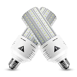 2 Pack 500W Equivalent LED Light Bulb 7500 Lumen