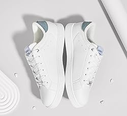 LUCKY STEP Women's Fashion Star Sneaker Lace Up Low