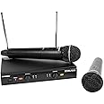 Samson Stage 200 Dual-Channel Handheld VHF Wireless System with Two Q6 Dynamic Microphones (Group A)