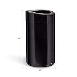Safco Open-Top Modern Trash