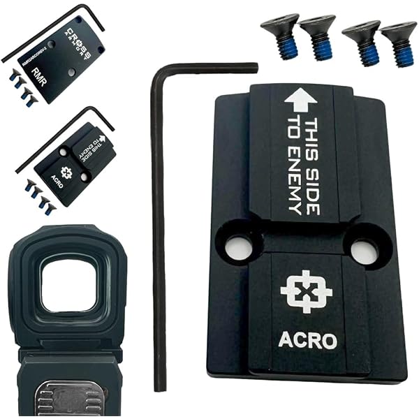 Optic Mounting Solution Aimpoint Acro P-1 Micro Interface Mount Plate ...