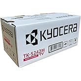 KYOCERA TK-5242M Magenta Toner Cartridge for M5526cdw/ P5026cdw | Genuine KYOCERA TK-5242M Toner (1T02R7BUSV)