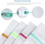 GOGooda Laundry Bags Mesh 5 Pack Silky Laundry Wash Bags Delicates Protect view 5