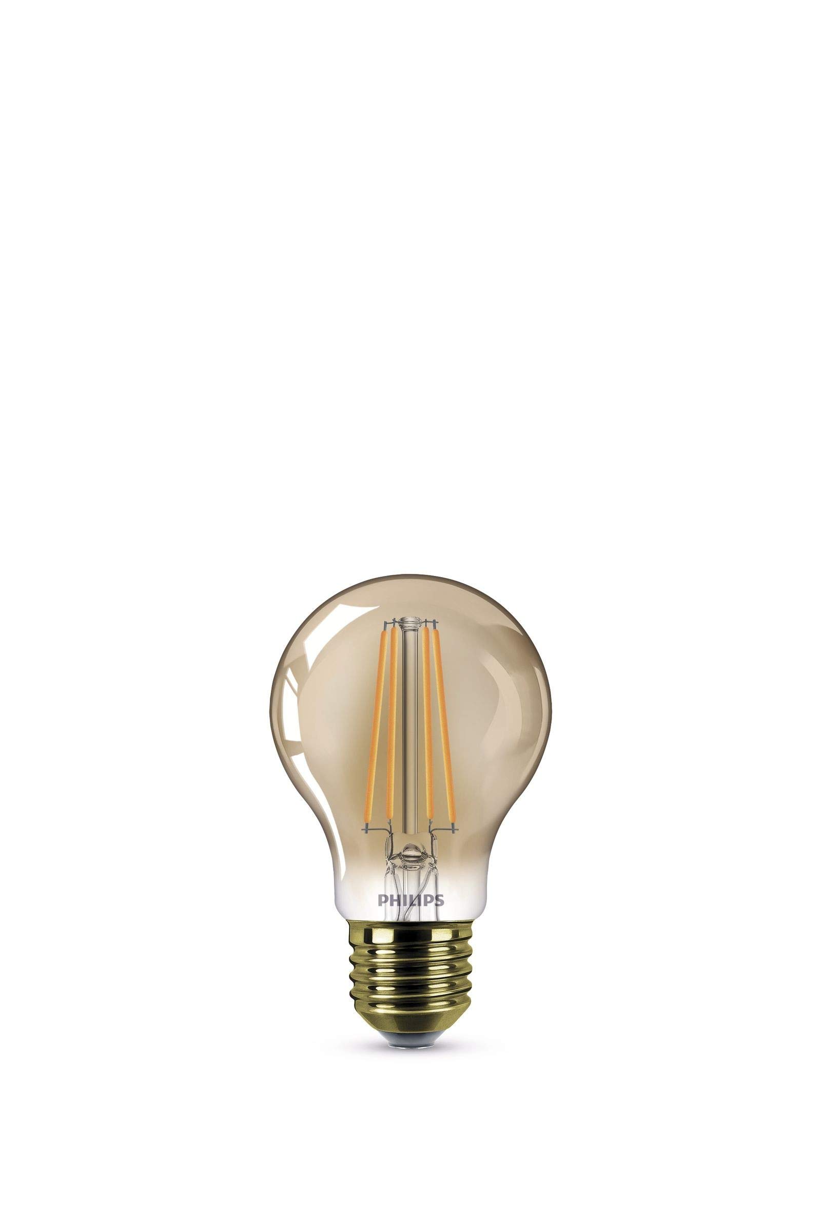 Philips LEDclassic Lamp, Glass, Flame, E27, 48W