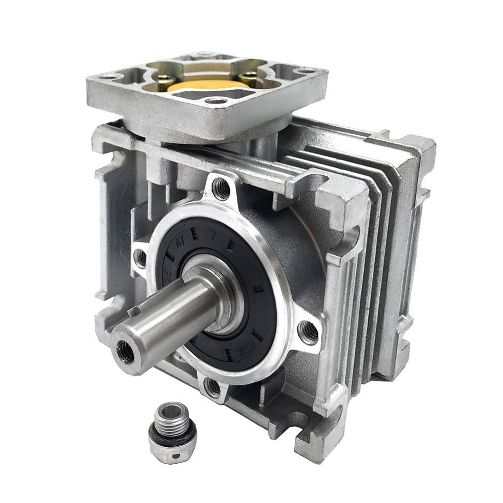 Worm Gear Gearbox NMRV030 Speed Reducer Ratio 801 for Stepper Motor