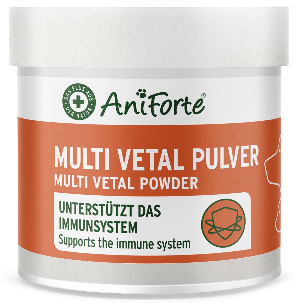 AniForte MultiVitamin MultiVETAL Powder 100g: Natural Vitamin Supplement for Dogs & Cats - Contains 13 Vitamins & 11 Minerals, Supports Natural Defenses