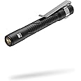RovyVon Aurora A33 5000K LED Penlight, Max 180 Lumen, 3 Mode, Built-in 600mAh Battery, Type-C Rechargeable, Extra Long Use Time, Medical Flashlight for Nurses Doctors Emergencies Outdoor(Black)