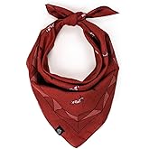 WHTE MOSS Bandana – 100% Cotton Kerchief, Soft Outdoor Head Scarf for Men & Women
