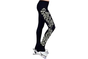 NY2 SPORTSWEAR Figure Skating Practice Pants with Rhinestones R52 - Adult Sizes