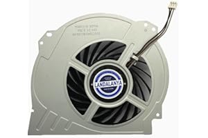 Landalanya Replacement Internal Cooling Fan for Sony PlayStation 4 Pro Ps4 Pro Fan CUH-7000 CUH-7XXX Cuh-7000Bb01 CUH-7115B CUH-7215B 7000-7500 6X29Frs Series G95C12MS1CJ-56J14 G95C12MS1AJ-56J14 Fan