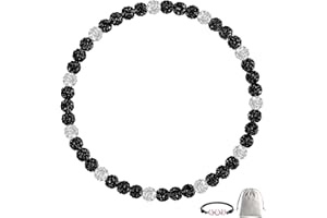 LMUWECNO Men's Beaded Baseball Necklace, Bling Ice Collection, 16”-20” Inches, Ideal for Baseball Teams and Enthusiasts