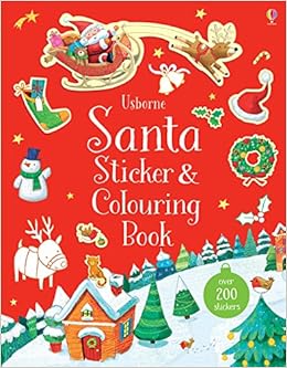 Santa Sticker Book