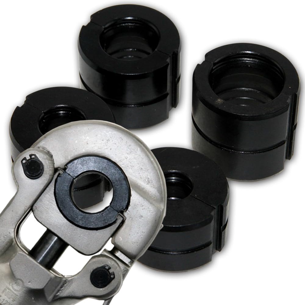 NTA Press Jaw M12 M Contour for 12 mm, Press Jaw Insert Suitable for Mechanical and Hydraulic Crimping Pliers Copper Pipe Fittings