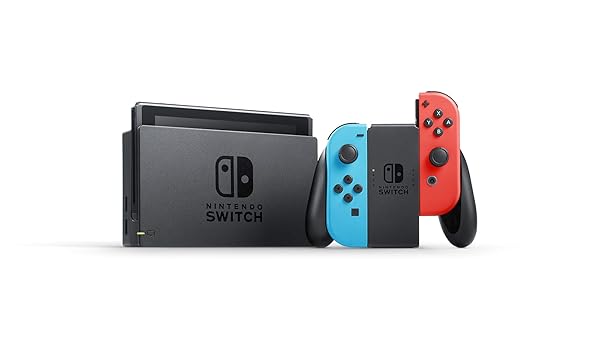 NINTENDO SWITCH – OLED MODEL W/ NEON RED & NEON BLUE JOY-CON
