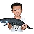 Simulated Ocean Big Animal, One pc 15Inch Soft Filled Rubber Sea Educational Toys (Sperm Whale)