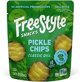 Freestyle Snacks Classic Dill Pickle Chips, 3.5 Ounce