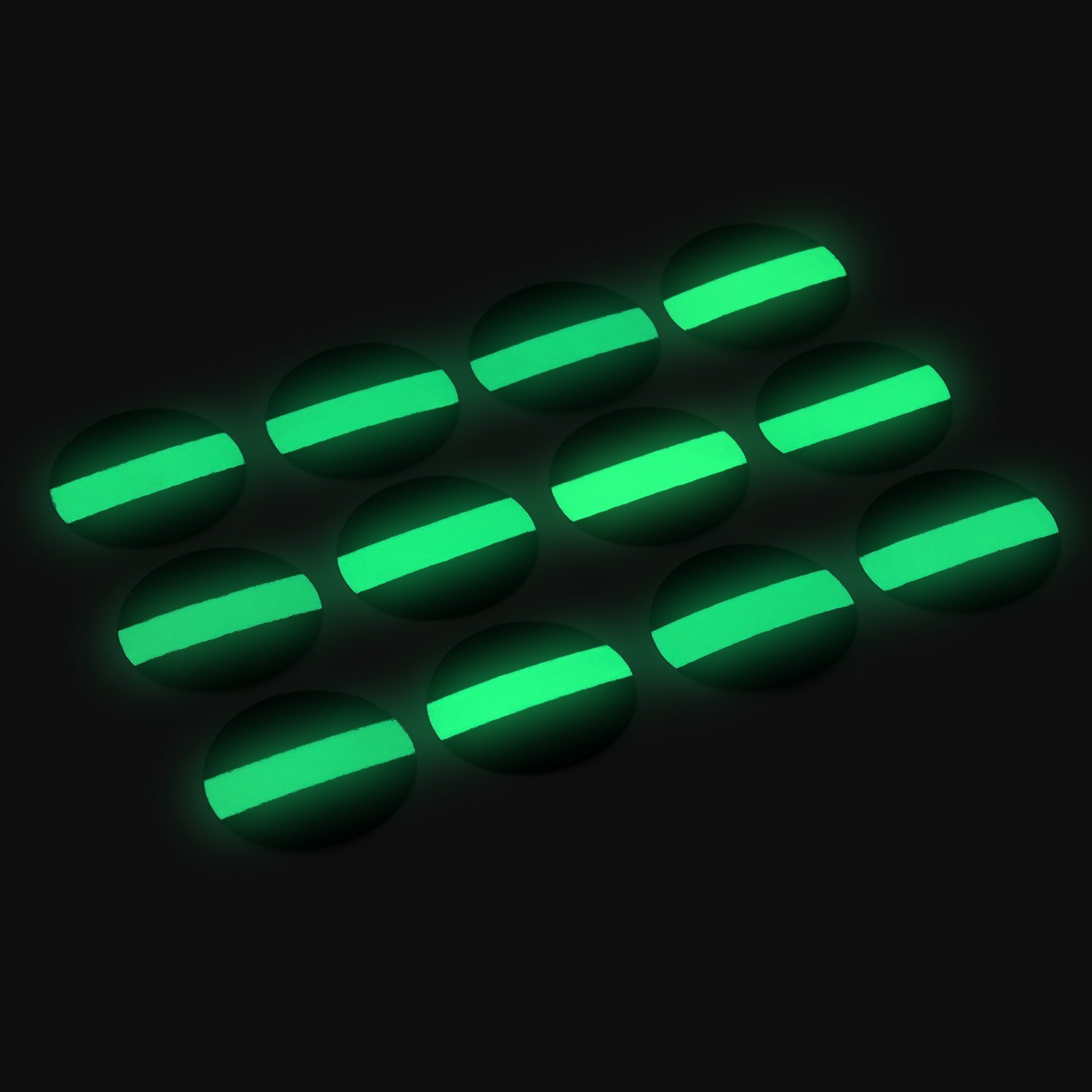 Non-Slip Glow In The Dark Tape, Magicfly Anti Slip Traction Tape with Bonus 12 None Slip Tape Dots for Stairs and Gaffers,Removable, Waterproof (16.4\