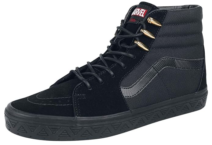 black panther vans size 12