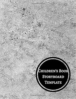 Children S Book Storyboard Template For All Journals Amazon Com Books