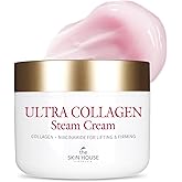 The Skin House Ultra Collagen Steam Cream – Firming Collagen & Retinol Moisturizer with Niacinamide | Deep Hydration & Wrinkle Care | Korean Skincare Cream for Smooth, Radiant Skin | 50ml / 1.69 fl oz
