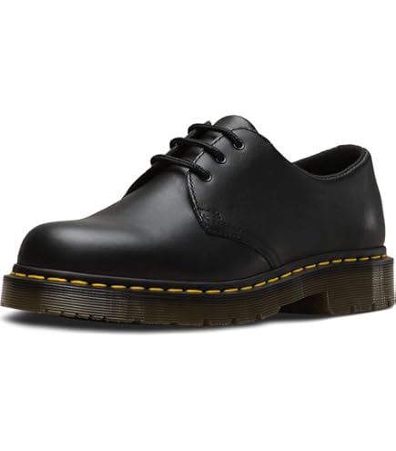 Amazon.com | Dr.Martens Unisex 1461 Bex 3-Eyelet Black Shoes 5