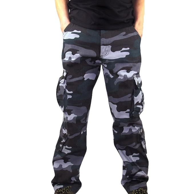 Amazon.com: Mens Pant, Men Casual Camouflage Sports Work ...