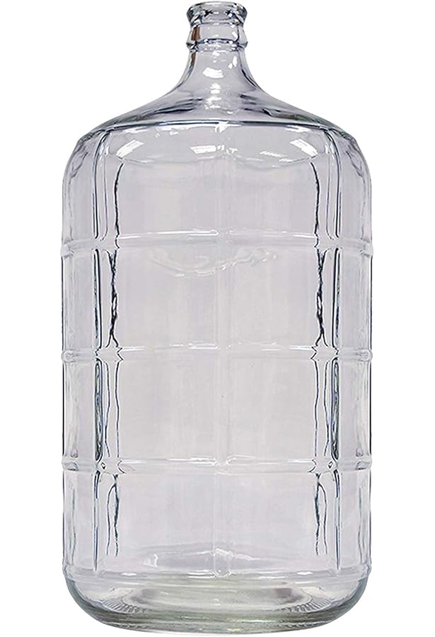 Learn To Brew 3 gallon Glass LLC Wine Beer Fermenter Carboy