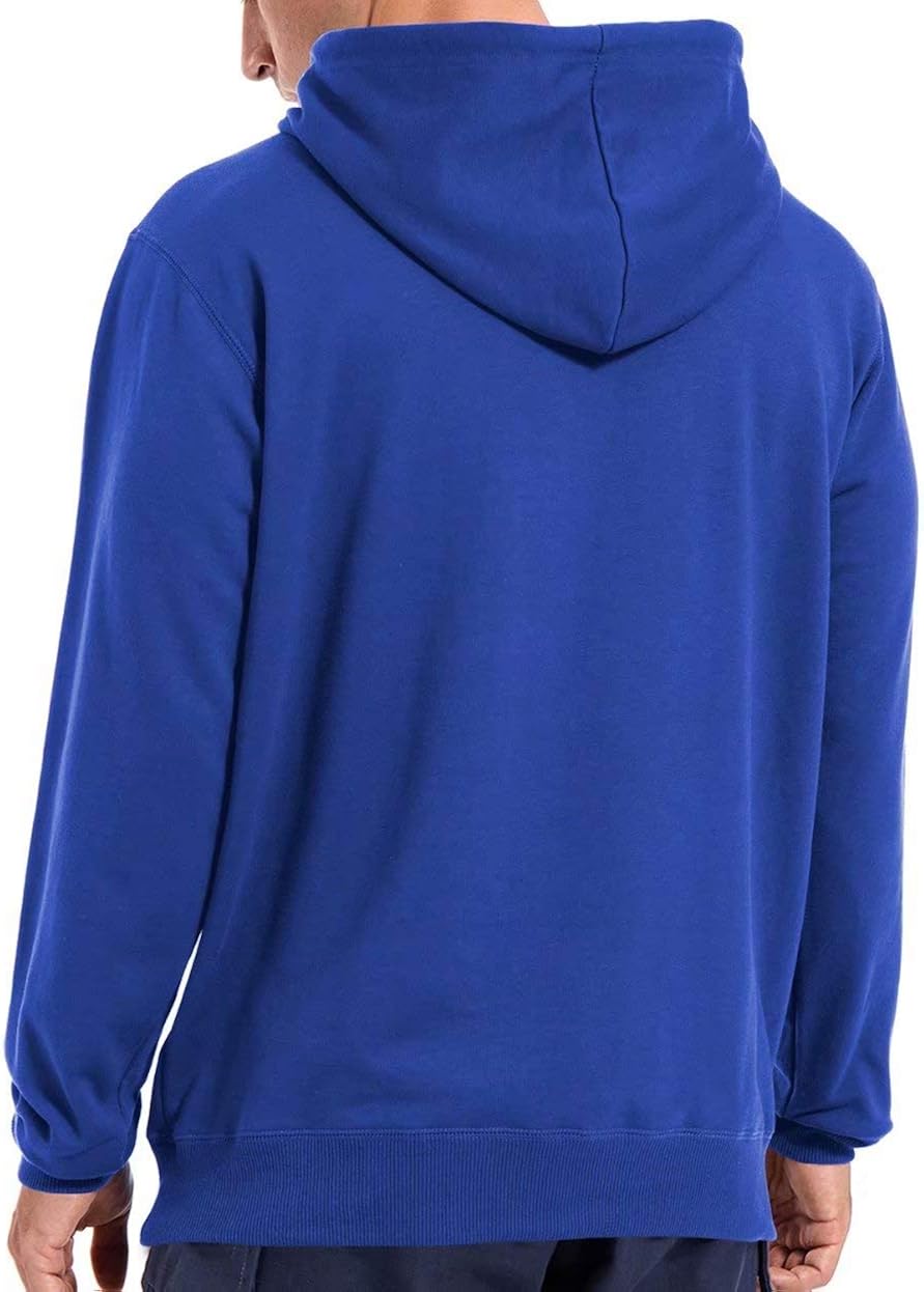 QUALFORT Men's Pullover Hoodie: Clothing