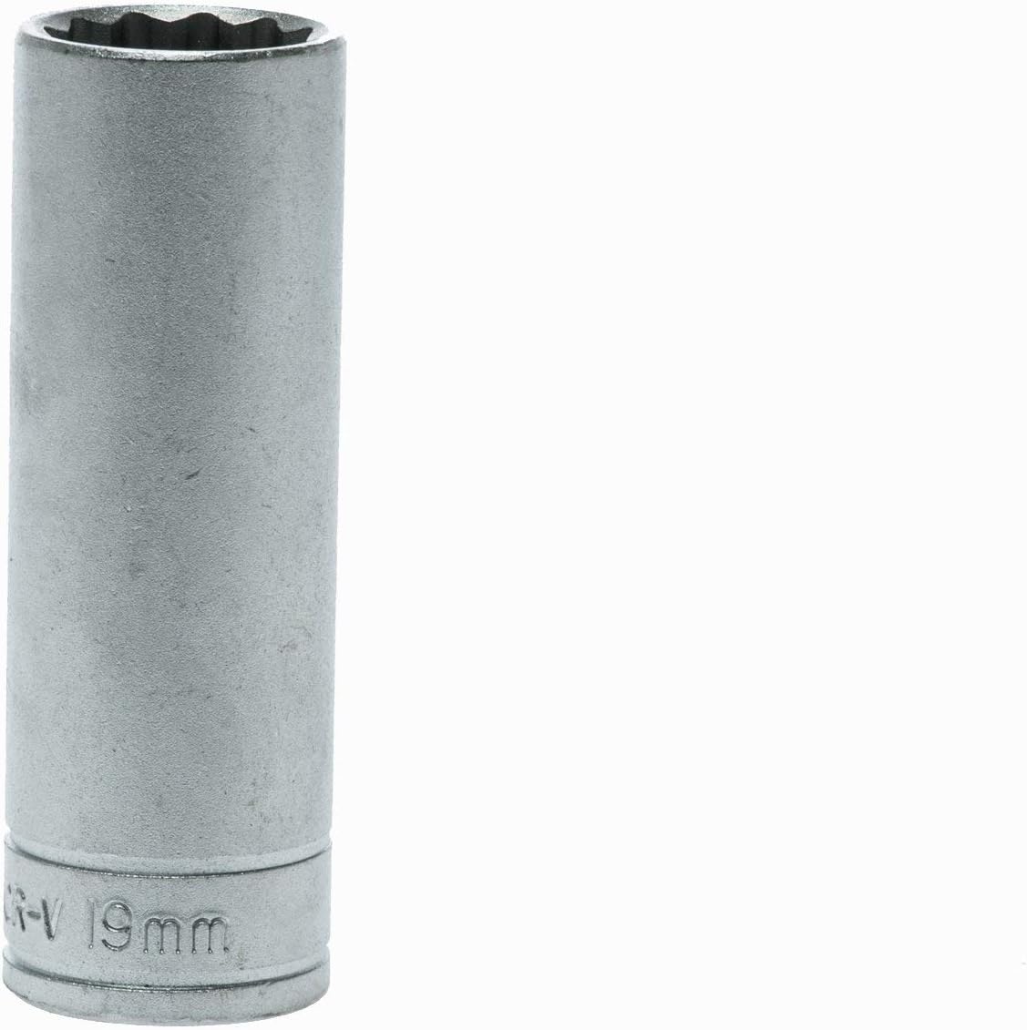 Teng M120619c Deep Bi-Hexagon Socket 19mm 1/2in Square Drive, Multi-coloured, 19 mm