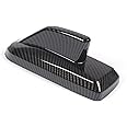 Compatible with Cadillac Escalade 2021 2022 2023 Car Shark Fin Antenna Cover Radio Signal Base Sticker Interior Trim, Accessories (Carbon Fiber Pattern)