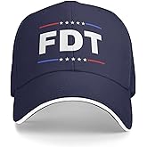 RDATWBE FDT Hat Anti-47 Baseball Cap Trucker Cap for Men Women Navy Blue