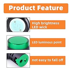 GASHER 12V/24V/110V 20mA Energy Saving Indicator