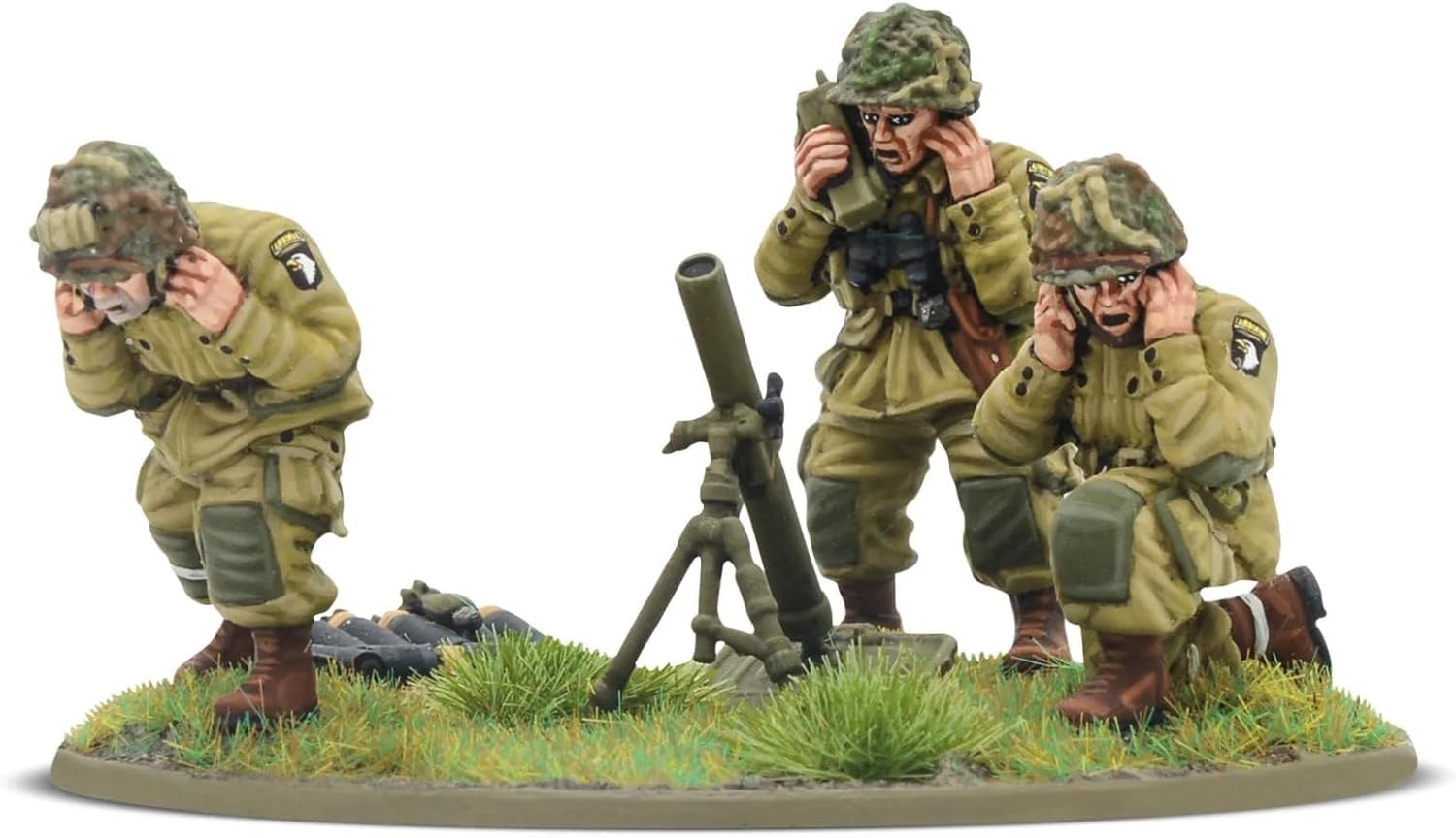 Warlord Games Bolt Action: US Airborne (D-Day) Medium Mortar Team