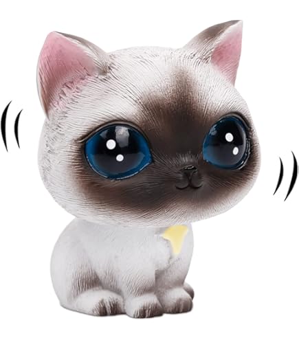 Gato Bailarín Solar Para Coche Y Decoración | Figura Oscilante Con Energía Solar | Sin Pilas, Solo Luz | Adorno Animado De Dibujos Animados Para Hogar, Oficina Y Escritorio | Medidas 7x7x10 Cm