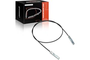 A-Premium Intermediate Side Parking Brake Cable Assembly Compatible with Chevrolet and GMC Models: Silverado 2500, Silverado 